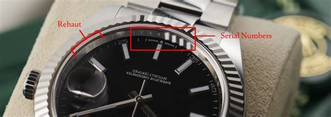 change rehaut rolex|rolex rehaut serial number.